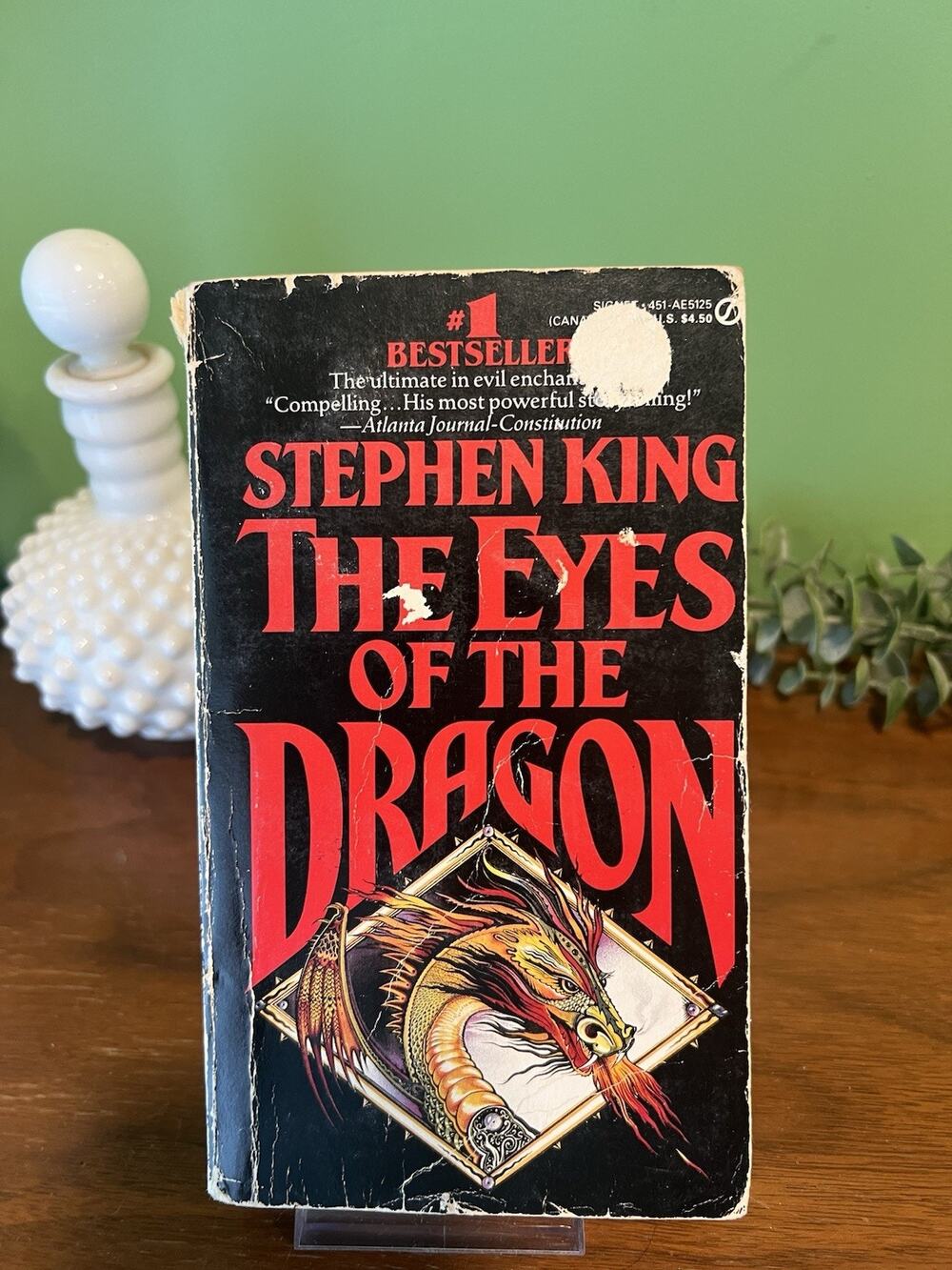 The Eyes of the Dragon by Stephen King, 1988 First Signet Printing Paperback
